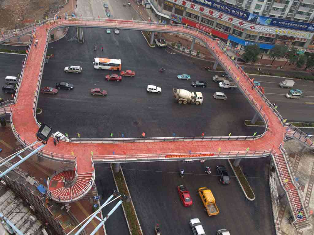 銅陵市長江路與銅都大道交口人行天橋工程